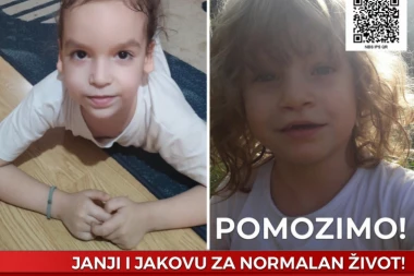 Pomozimo Janji i Jakovu slanjem 264 na 2407!