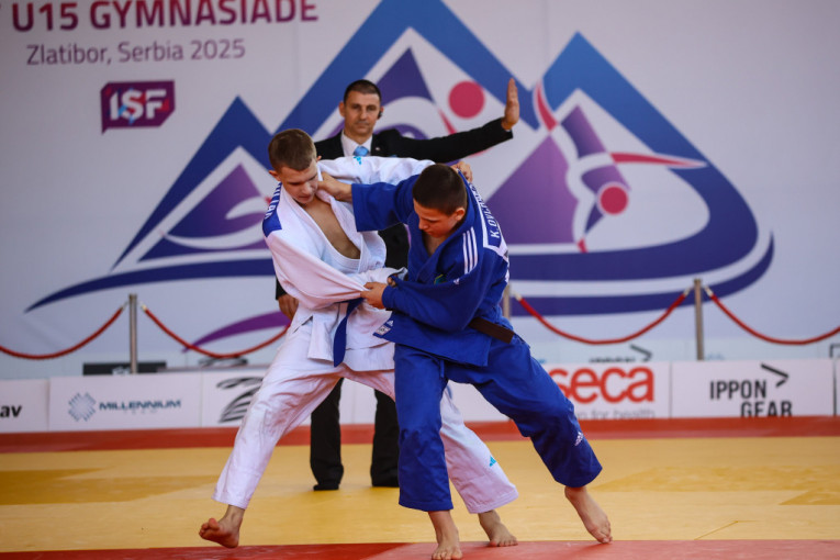 Detalj sa dzudoa na Skolarijadi