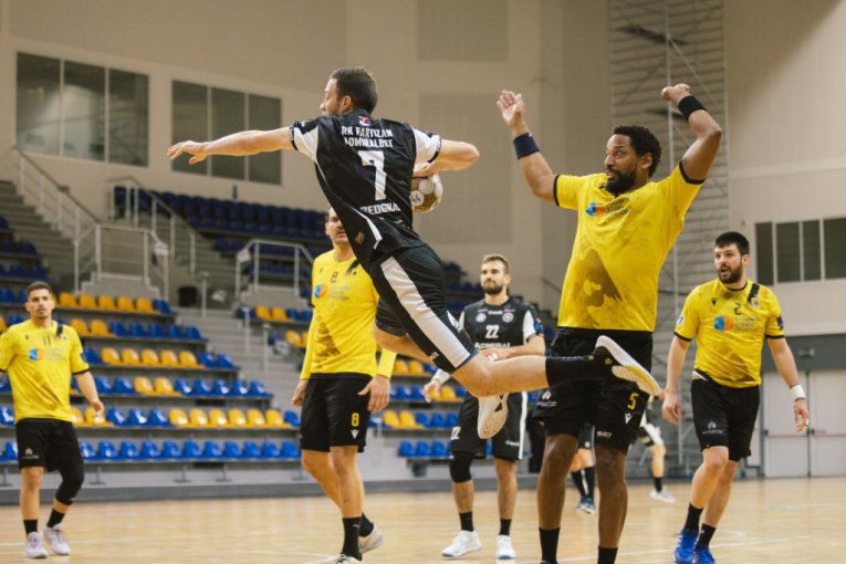 Mladen Šotić tokom nedavnog meča protiv grčkog AEK-a
