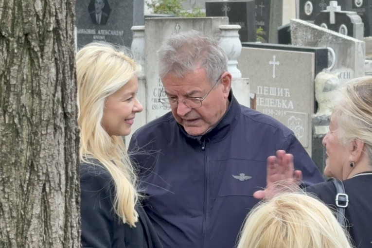 Danijela Karić na pomenu Hafi Karić