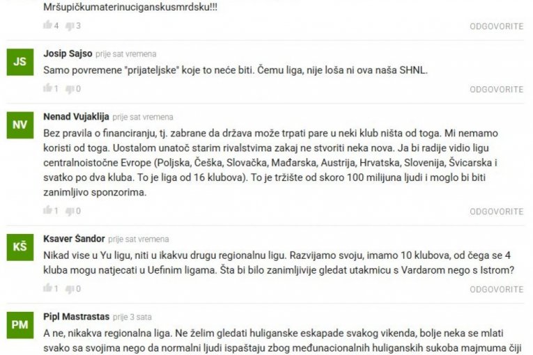 Komentari na "Index.hr"