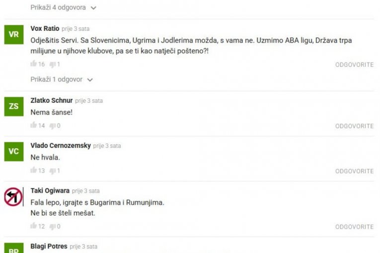 Komentari na "Index.hr"