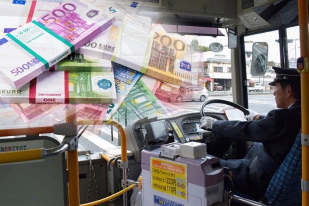 VOZAČ ZBOG ŠEST IZGUBIO 73.000 EVRA! Pet putnika ušlo u autobus, a onda je on uradio nešto zbog čega će žaliti do kraja života!