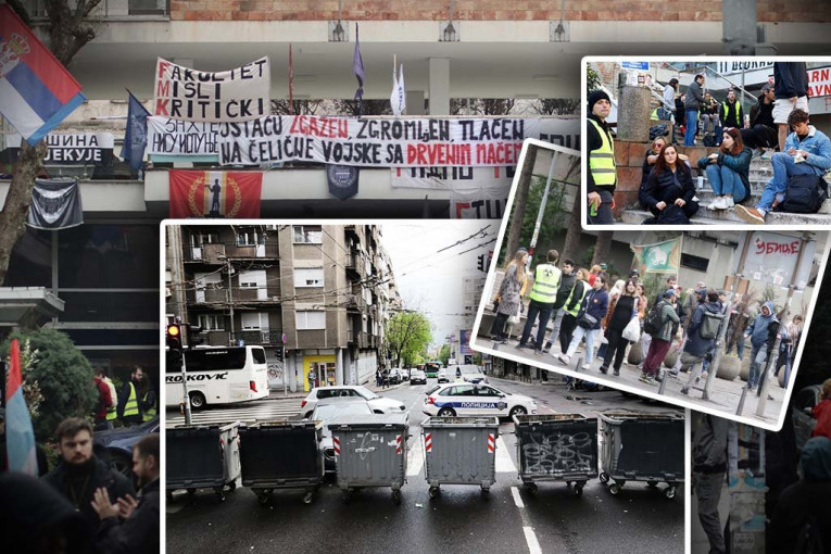 BLOKADERSKO NASILJE U NOVOM I NEČUVENOM OBLIKU! Sramna hronologija događanja ispred RTS, maltretiranje ušlo u 6. DAN!