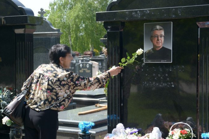 Saša Popović grob Novo bežanijsko groblje