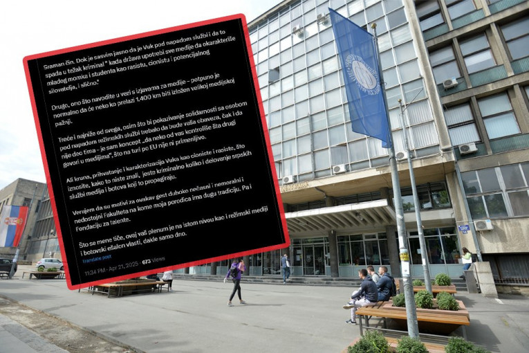 KAO DA IM NIJE DOVOLJNO SRAMOTE! Nektarijevići krenuli u osvetničku misiju - otac studenta krenuo brutalno da komentariše!