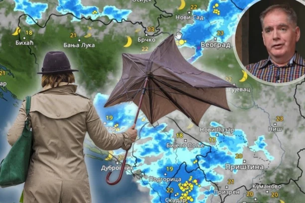 OBLACI KOJI IZAZIVAJU TORNADA NADVILI SE NAD SRBIJOM: Kada krene nevreme BEŽITE u zaklon!