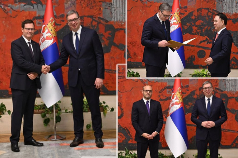 VUČIĆ PRIMIO AKREDITIVNA PISMA OD NOVIH AMBASADORA REPUBLIKE KOREJE, AUSTRALIJE I SLOVENIJE: "Zajedno možemo da ostvarimo još snažnije veze!" (FOTO)
