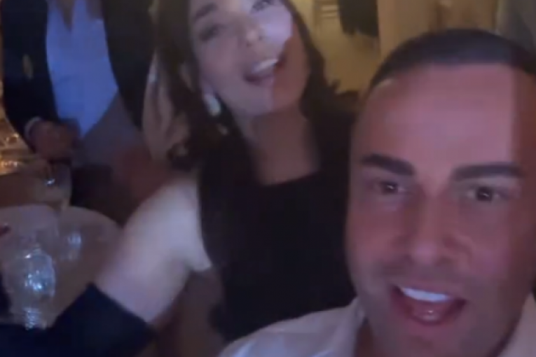 Sanja Vučić na svadbi Tee Tairović