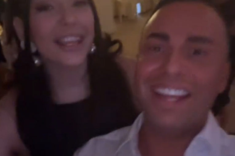 Sanja Vučić na svadbi Tee Tairović