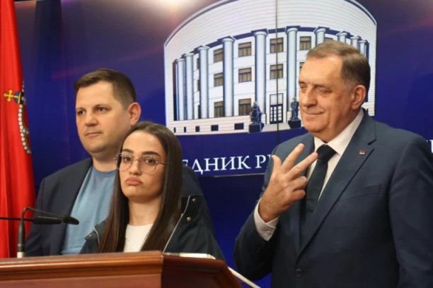 PONOSNA SAM ŠTO SAM SRPKINJA! Sara Ćirković emotivna na konferenciji za medije!