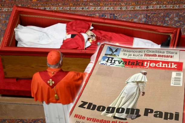 „NIJE VREDAN NIJEDNE SUZE, JER JE VIŠE VOLEO SRPSKU PRAVOSLAVNU CRKVU NEGO HRVATE I STEPINCA“: Sraman poslednji pozdrav hrvatskog nedeljnika papi Franji