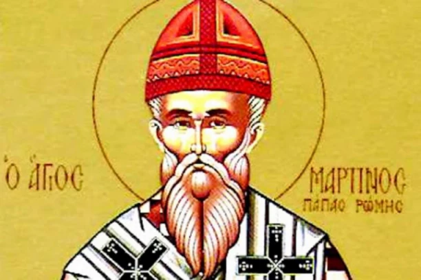 ON JE BIO RIMSKI PAPA, KOJI JE URADIO NEVEROVATNU STVAR ZA PRAVOSLAVLJE: Sutra je  Sveti Martin ispovednik
