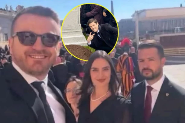 CRNOGORSKA DELEGACIJA OTIŠLA NA PAPINU SAHRANU: Ono što je usledilo je pravi hit... Internet gori od MIMOVA - "Mnogo smo žalosni" (FOTO)