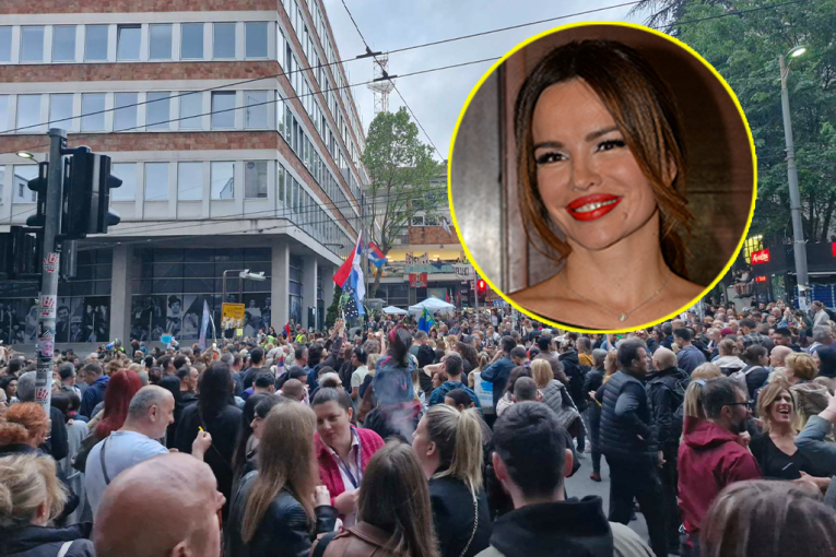 KO TEBE KAMENOM, TI NJEGA HLEBOM! Severina nas naziva genocidnim narodom, Šolakovi mediji je promovišu jer podržava blokadere!