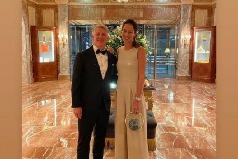 Ana Ivanović i Bastijan Švajnštajger