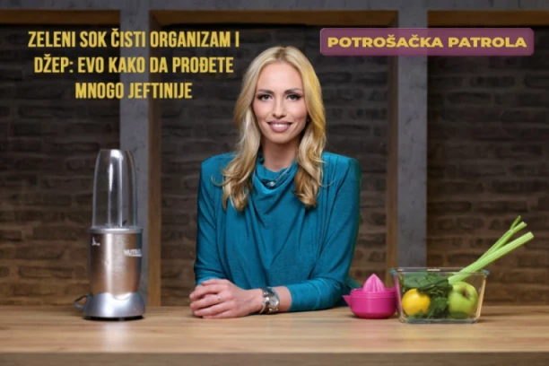 ZELENI SOK ČISTI ORGANIZAM I DŽEP: EVO KAKO DA PROĐETE MNOGO JEFTINIJE