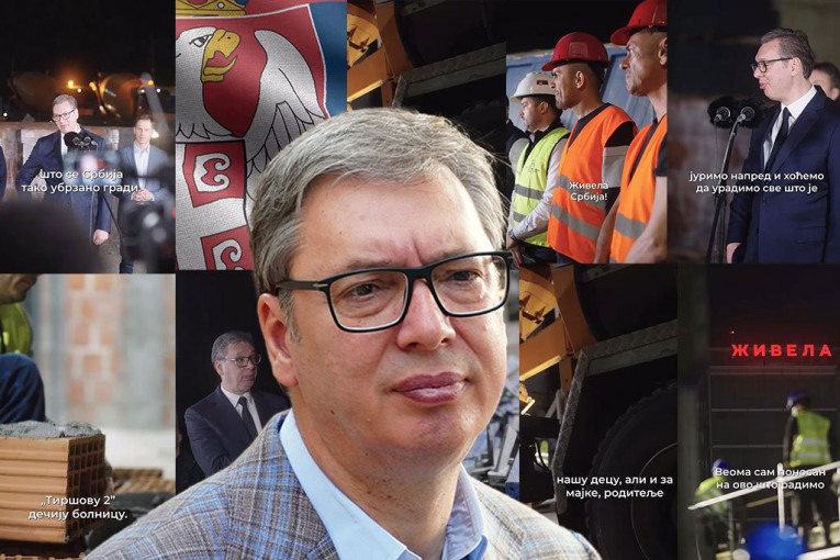 IMAMO PROBLEMA, ALI JURIMO NAPRED! Moćna poruka predsednika Vučića: Veliku stvar radimo za budućnost naše dece! (VIDEO)