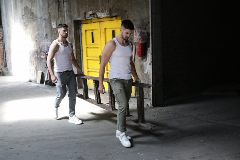 Stanoje i Stanko Budimkić Prvi maj radna akcija Praznik rada