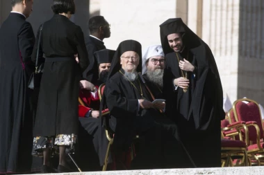 CARIGRADSKI PATRIJARH PONOVO NAMEĆE UJEDINJENJE SA KATOLICIMA: „Molimo se za dostojnog naslednika pape Franje i zajednički Vaskrs svih hrišćana“