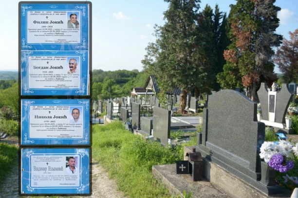 TUGA NAD TOPOLOM! Poginule tri generacije muškaraca, Vladimir iza sebe ostavio ćerke! Ovde će biti SAHRANJENI!