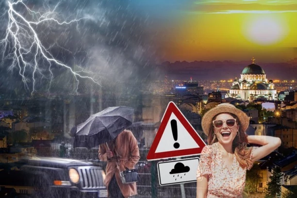 POPALJENI METEOALARMI NA TERITORIJI CELE SRBIJE! STIŽU PLJUSKOVI SA GRMLJAVINOM! Ovde nepogode naglo prekidaju toplotni talas