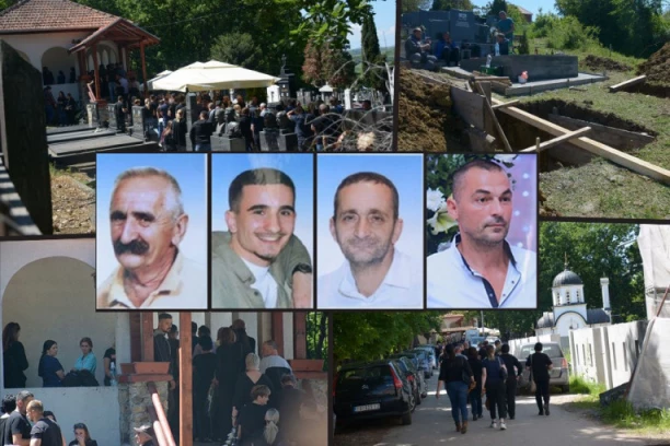 DEDA, SIN I UNUK POČIVAĆE ZAJEDNO! Danas sahrana četvorice stradalih na farmi! TOPOLA U SUZAMA!