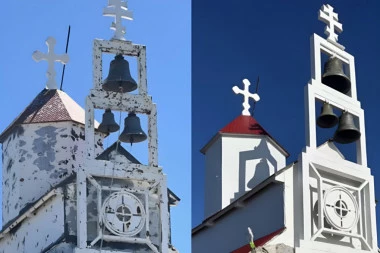 VASKRSLA IZ PEPELA SVETINJA KOJU SU ZABRANJIVALI, SKRNAVILI, OPTUŽIVALI ZA RAZDOR: Otac Jovan svedoči o izazovima tokom obnove crkve na Rumiji