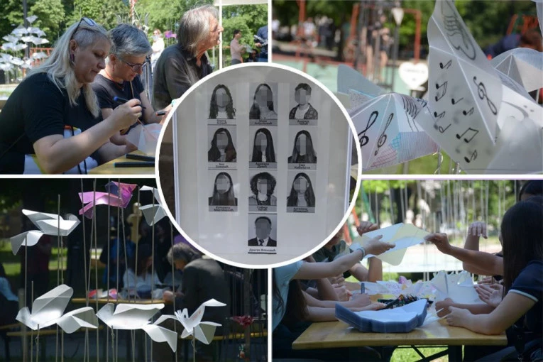 BEOGRAD U SUZAMA PAMTI SVOJE ANĐELE! Poruke ljubavi i tuge za decu iz Ribnikara na drugu godišnjicu tragedije! JATO KOJE SE NE RASIPA!