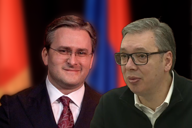 Aleksandar Vučić i Nikola Selaković