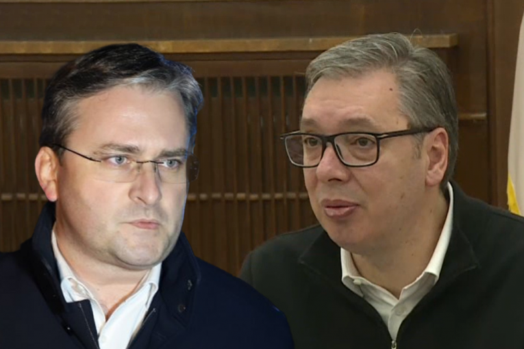 Aleksandar Vučić i Nikola Selaković