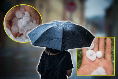 "KAO DA SE ODJEDNOM NEBO OTVORILO" - Stravično nevreme protutnjalo komšilukom! POPALJENI METEOALARMI! (VIDEO)