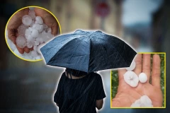 APOKALIPTIČNI PRIZORI IZ MAJDANPEKA! Grad veličine jajeta uništavao sve pred sobom, RHMZ upozorava: Danas će da bude još gore (FOTO)
