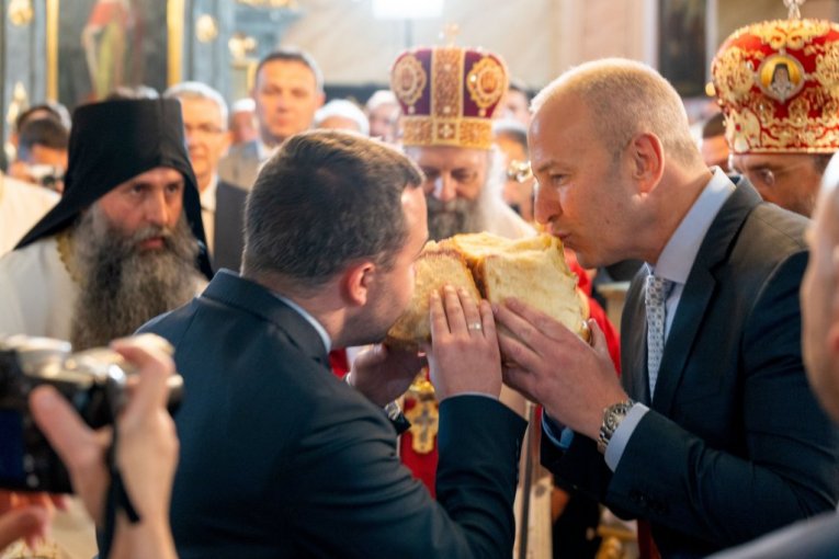 Narodni poslanik Branislav Josifović i Milan Ðokić