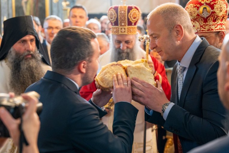 Narodni poslanik Branislav Josifović i Milan Ðokić