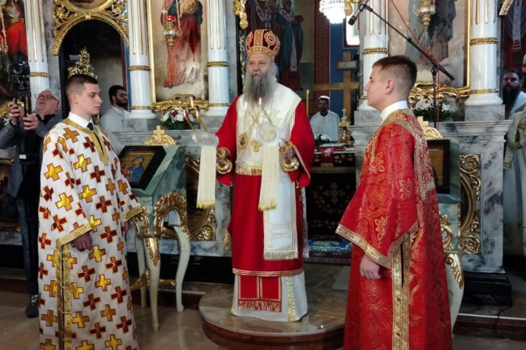 Patrijarh Porfirije u Knjaževcu