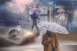 STIŽE HLADAN TALAS! Kiša i pljuskovi danas širom Srbije, temperatura dramatično pada!