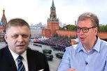 FICO STIGAO U MOSKVU! Vučić i on nisu poklekli - ČAST I OBRAZ jači od pretnji, opomena i zabrana!