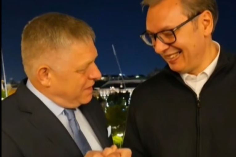SRBI I SLOVACI BRAĆA ZAUVEK! Vučić i Fico se sreli u Moskvi! (VIDEO)