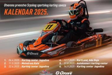 KARTING ADRENALIN UZ PODRŠKU G-DRIVE PREMIJUM GORIVA Drugi trkački vikend Otvorenog prvenstva u kartingu