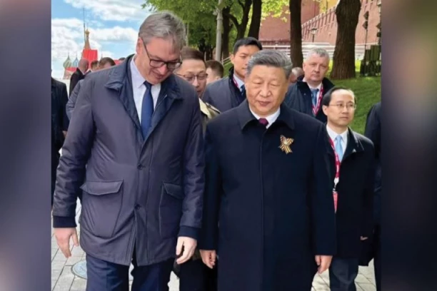 VUČIĆ I SI ĐINPING U SRDAČNOM RAGOVORU!