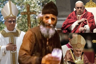 ČUVAJTE SE – UPOZORAVAJUĆE PROROČANSTVO SA SVETE GORE:  “Videćete papu kako ljubi Kuran i govori da svi verujemo u istog Boga – biće to obmana!”