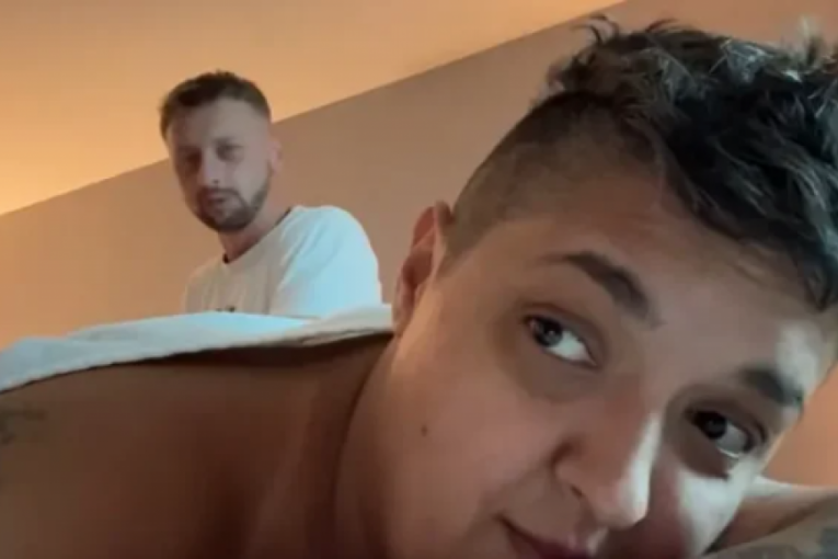 Marija Šerifović na masažiMarija Šerifović na masaži