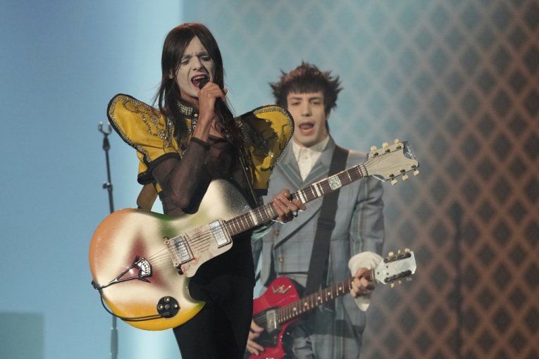 ITALIJA: Lucio Corsi – Volevo essere un duro Evrovizija 2025 prvo polufinale