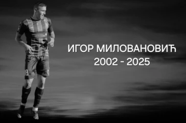 PORUKA KOJA SLAMA SRCE: Ni reke suza ne mogu ublažiti bol porodice i prijatelja Igora Milovanovića!