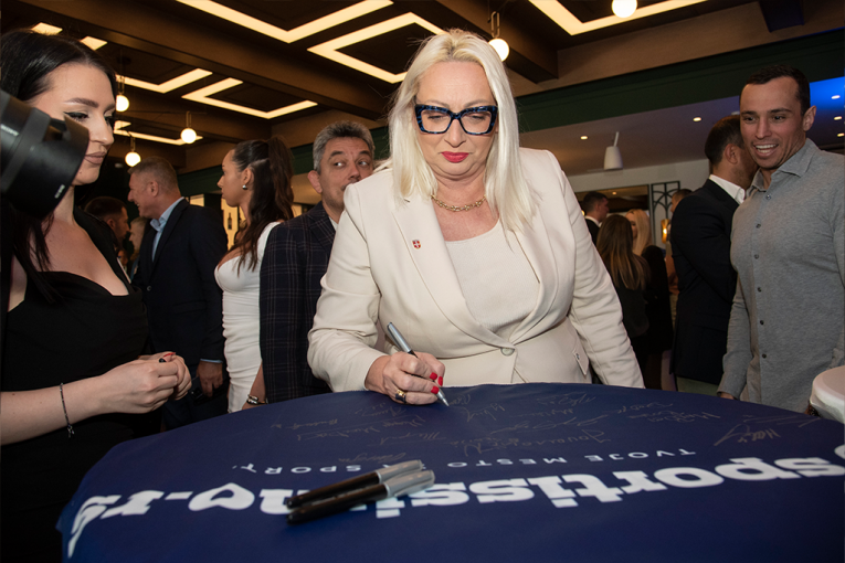 Sandra Sremčević, potpredsednica Fudbalskog saveza Srbije