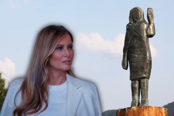 NESTALA STATUA MELANIJE TRAMP! Odsekli je kod članaka i odneli - POLICIJA NA NOGAMA!