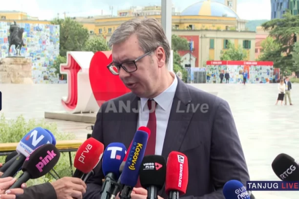 NIJE LAKA SITUACIJA ZA NAŠ NAROD! Vučić iz Tirane poručio: "Nastavićemo da insistiramo na formiranju ZSO i da se borimo za naša prava!" (VIDEO)