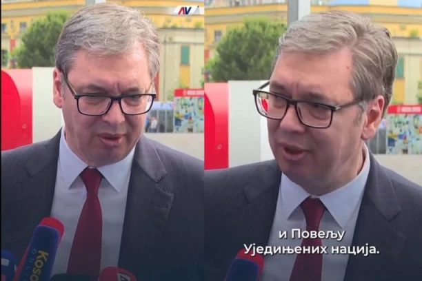 VUČIĆU CRNOGORSKA NOVINARKA POSTAVILA PROVOKATIVNO PITANJE! Predsednik joj "očitao lekciju", pomenuo Povelju i Rezoluciju