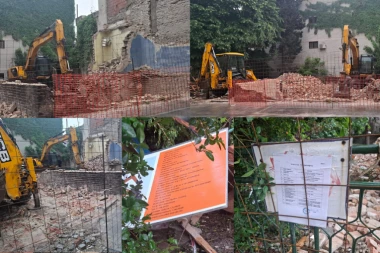 "TOP HOUSE" NAPRAVIO HAOS NA GRADILIŠTU! Stanari u ulici Jovana Ćirilova u blatu, pesku i šutu! (FOTO/VIDEO)